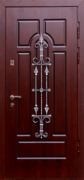 Фотография «Дверь с ковкой №18»